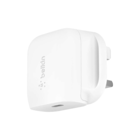 Belkin  Boost Charge USB-C Wall Charger Plug 20W for Apple , Google, Oppo, Samsung and Huawei Phones, White