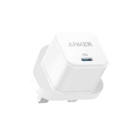 Anker 20W Fast Charger, PowerPort III 20W Cube Charger for iPhone 15/15 Pro/15 Pro Max/14, Galaxy, Pixel 4/3, iPad Pro, and More (Cable Not Included)