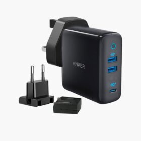 Anker PowerPort III 3-Port 65W Charger - Black