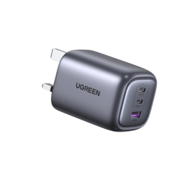 UGREEN Nexode 65W USB C Charger 3-Port Foldable GaN Laptop Adapter