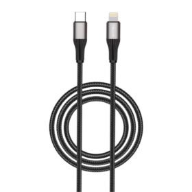 Telux BoltX Cotton Braided C-L Cable 27W 3m