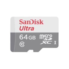 SanDisk Ultra 64GB microSDXC UHS-I Card Carte Upto 100MB/S