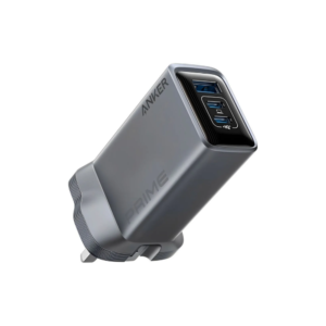 Anker Prime Charger (100W, 3 Ports, GaN), Silver