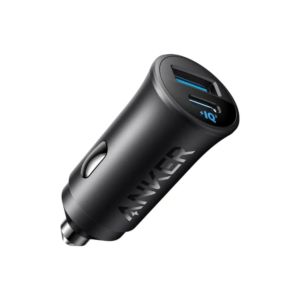 Anker USB-C Car Charger, 30W 2-Port Type-C Car Adapter, iPhone Car Charger With PowerIQ 3.0