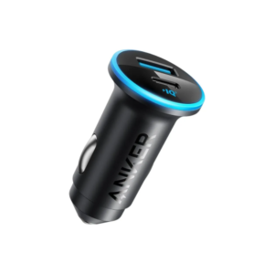 Anker Car Charger Dual Port 52W, Black