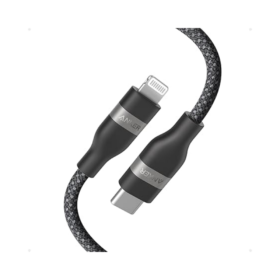 Anker USB C to Lightning Cable, 3 FT Upcycled-Braided USB C to Lightning Cord, 60W Ultra-Fast Charging Cable