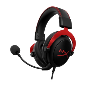 Hyper X Cloud II Gaming Headset for PC And PS4 And Xbox One Nintendo Switch Red Wired