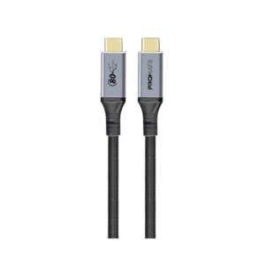 Promate PowerBolt5-80G High-Speed 80Gbps USB4™ Cable with 240W PD Support