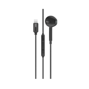 Promate MonoPod-LT MFI Certified Ergonomic In-Ear Wired Mono Earphone with Lightning Connector