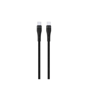Green Lion USB-C to USB-C Braided Cable 60W 5m - Black