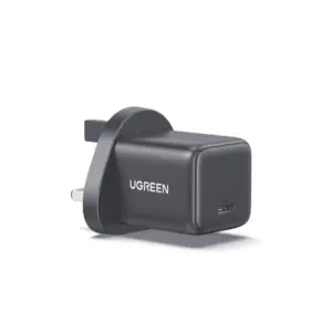Ugreen 20W USB-C Gan Fast Charger UK - Black