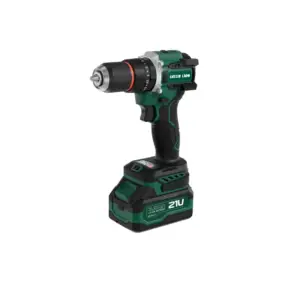 Green Lion GD-16 Pro Drive Cordless Hammer Drill 2*21V 3.0Ah Battery - Green