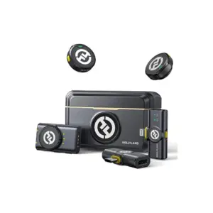 HollyLand LARK M2 Wireless Microphone for iPhone, Android and Camera, 48KHz 24Bit Hi-Fi Audio