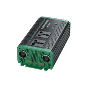 Green Lion GC-350 Car Inverter - Black
