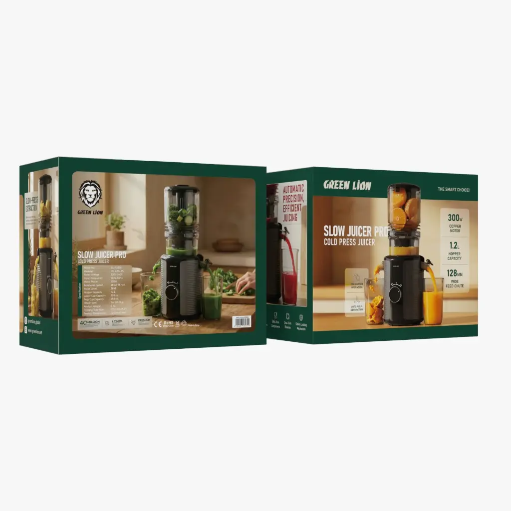 Green Lion SLOW JUICER PRO Cold Press Juicer 1.2L - Image 4