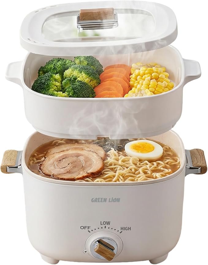Green Lion Multi-Pot Electric Cooker - White