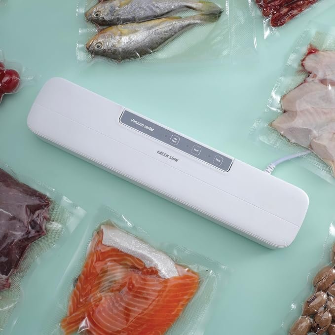 Green Lion Vacuum Sealer Machine - White - Image 3