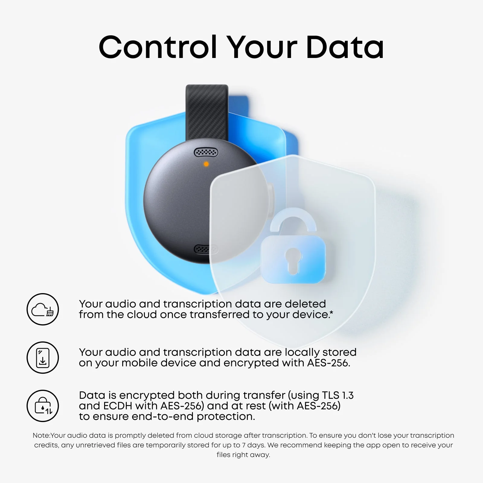 Anker soundcore Work The World's First Coin-Sized AI Voice Recorder - Image 7