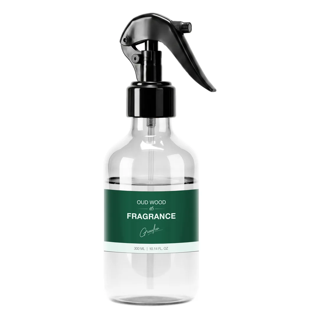 Green Lion Fragrance Spray Oud Wood - Clear