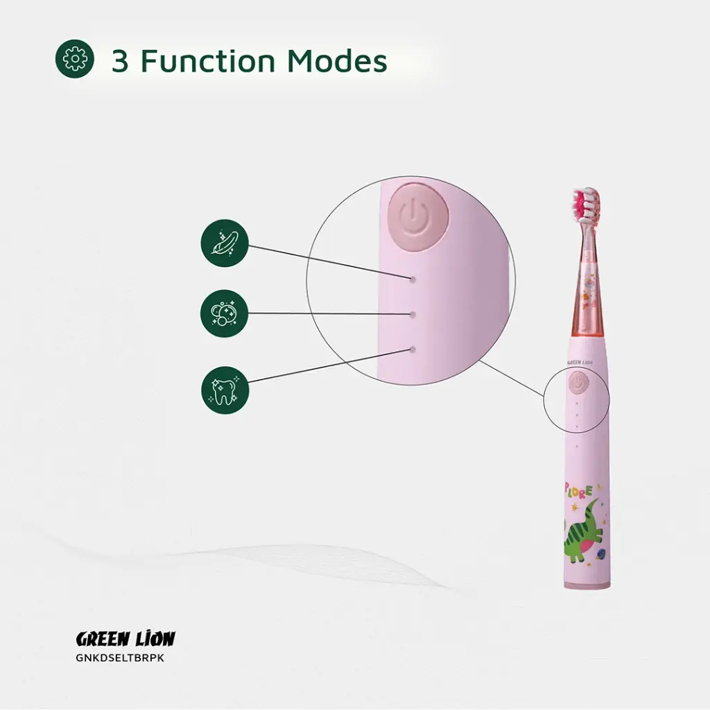 Green Lion Kids Electric Toothbrush - Image 6