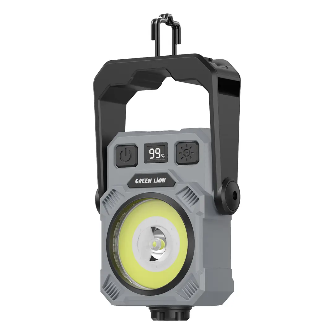 Green Lion Mini LED Rechargeable & Dual Color Light - Black - Image 6