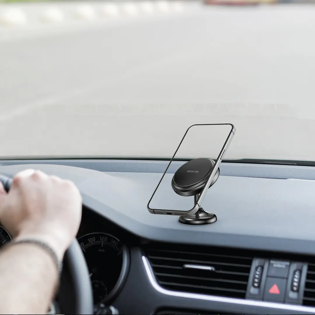 Green Lion Mini Mate Car Phone Mount - Black - Image 4