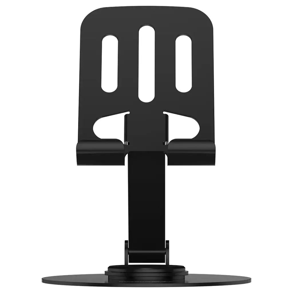 Porodo Blue Desktop Phone Holder 360° Rotating Base - Black - Image 5