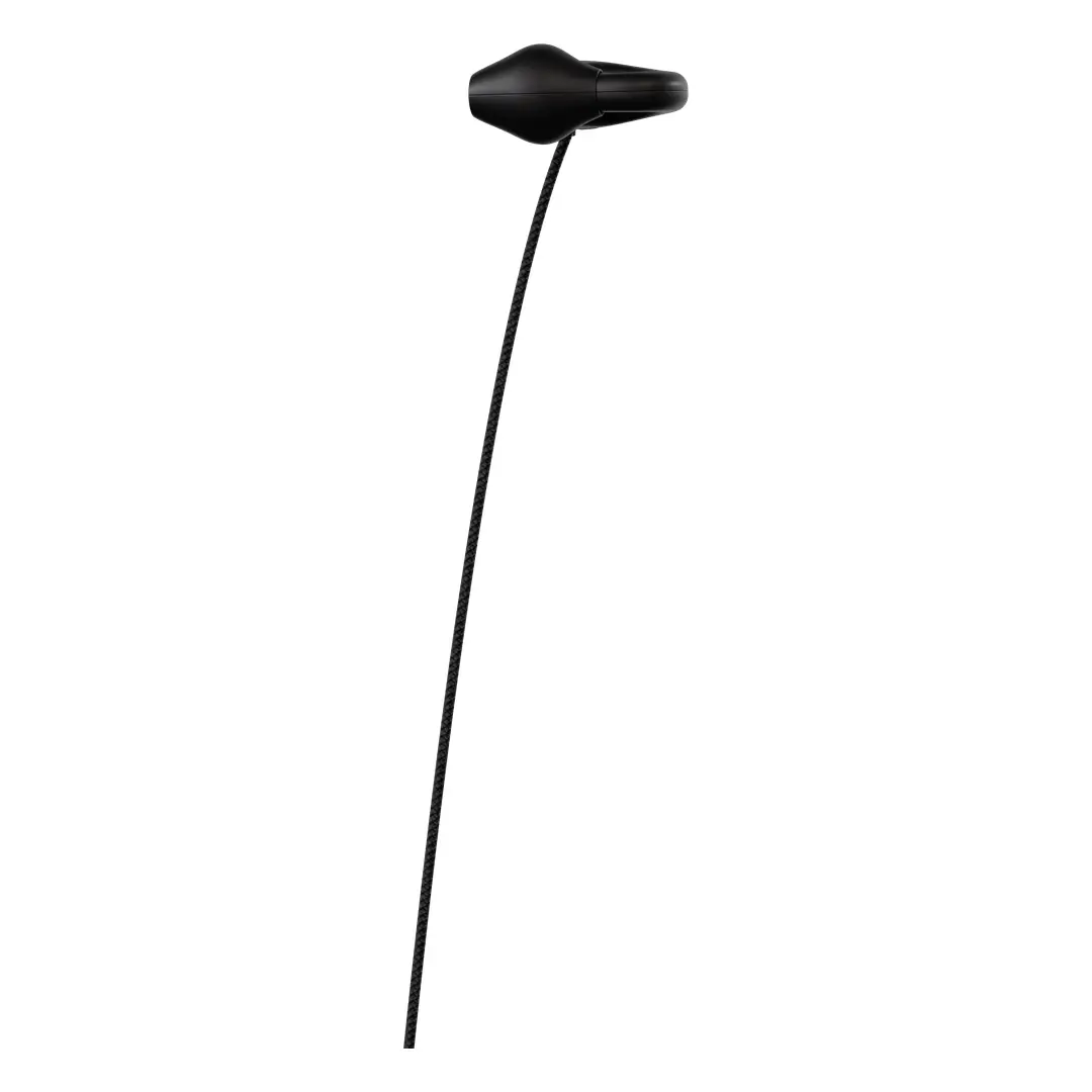 Powerology Voro Earhook USB-C Wired Earphones - Black - Image 2