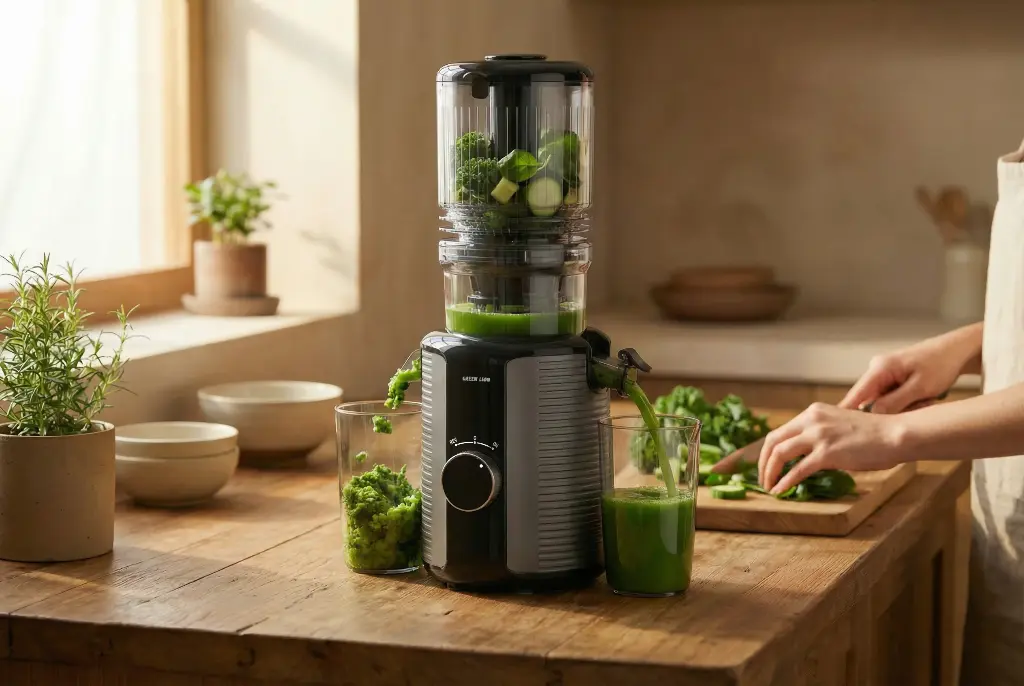 Green Lion SLOW JUICER PRO Cold Press Juicer 1.2L - Image 3