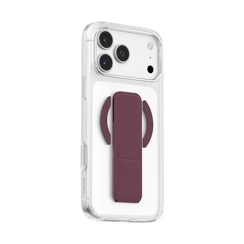 Green Lion MagSafe Leather Grip for iPhone 18 Pro/17 Pro