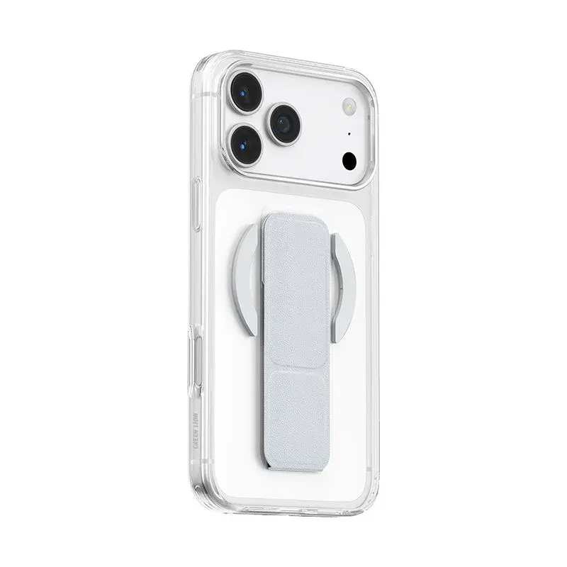 Green Lion MagSafe Leather Grip for iPhone 18 Pro/17 Pro
