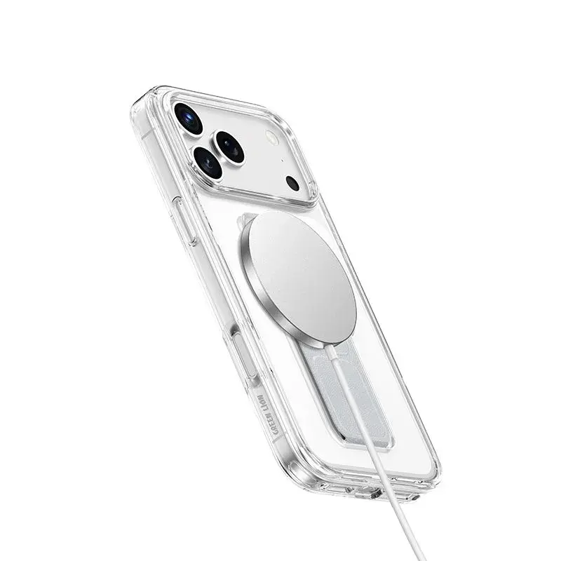 Green Lion Magsafe Leather Grip Case For iphone 18 Pro Max \ Pro - Image 4