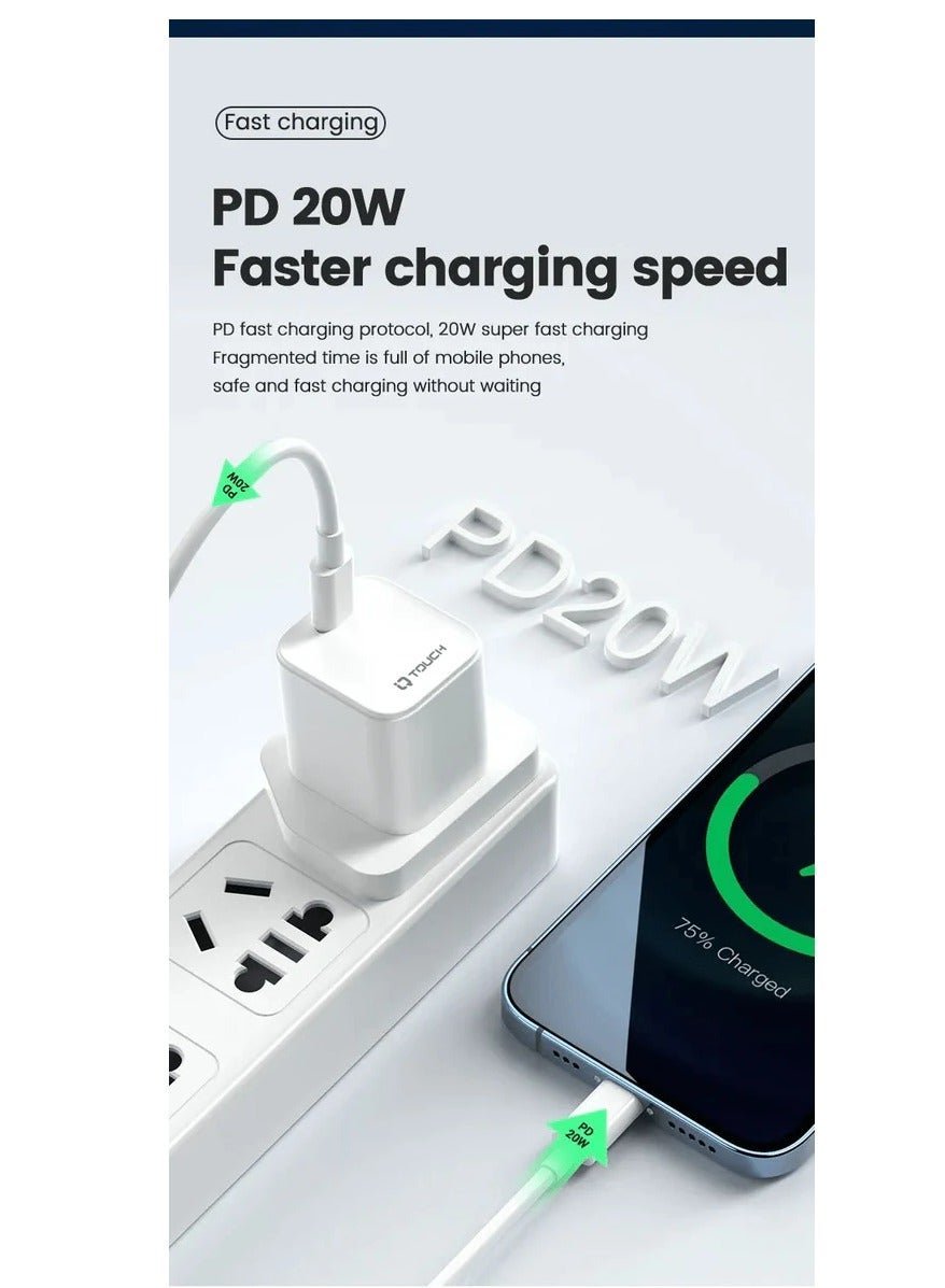 IQ Touch 20W C to Lightning Charger 20PD-L - Image 8