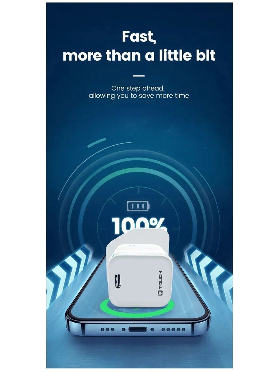 IQ Touch 20W C to Lightning Charger 20PD-L - Image 7
