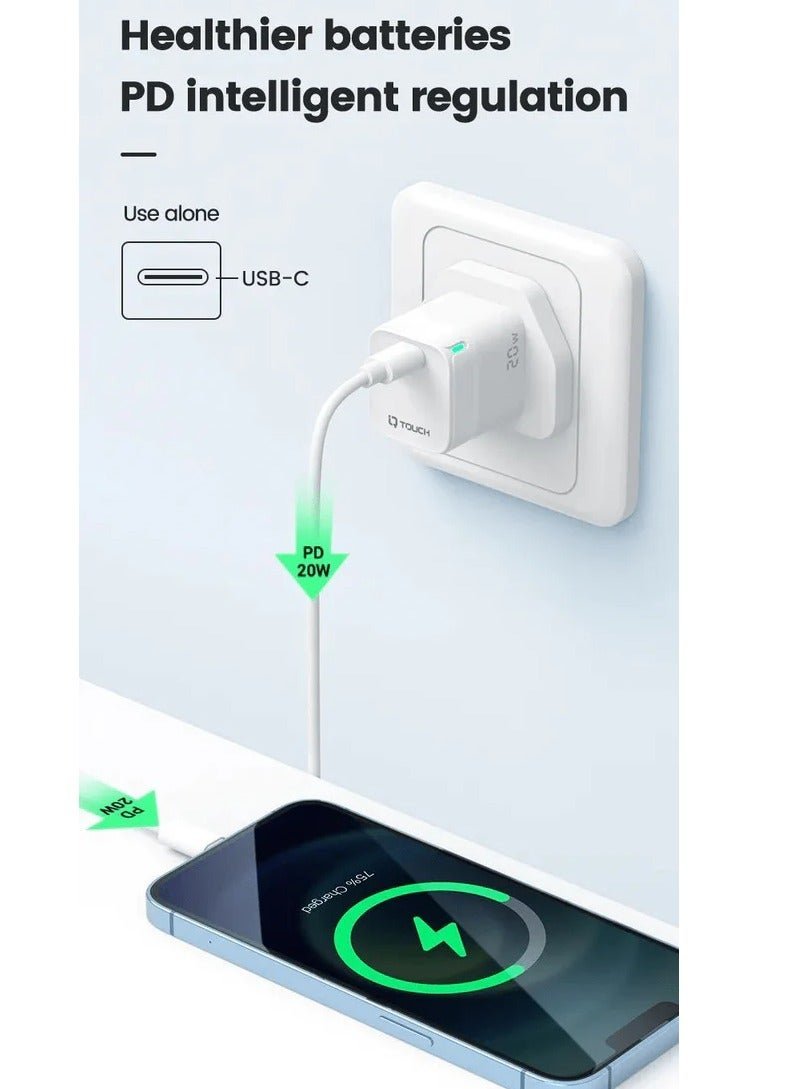 IQ Touch 20W C to Lightning Charger 20PD-L - Image 6