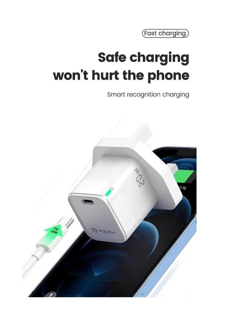 IQ Touch 20W C to Lightning Charger 20PD-L - Image 3