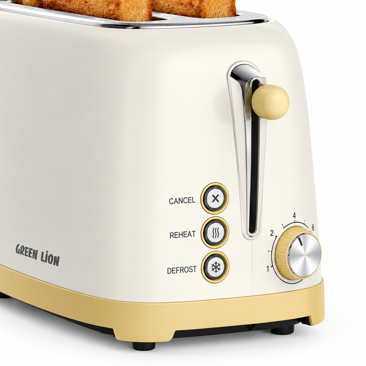 Green Lion Classic Toaster - Beige - Image 2