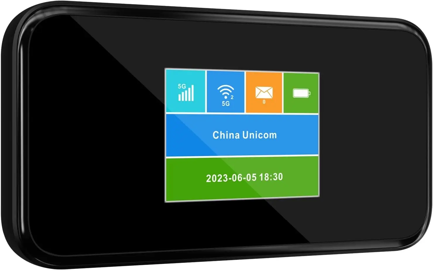 Porodo Portable MiFi 5G Wireless Router 5000mAh - Black - Image 8