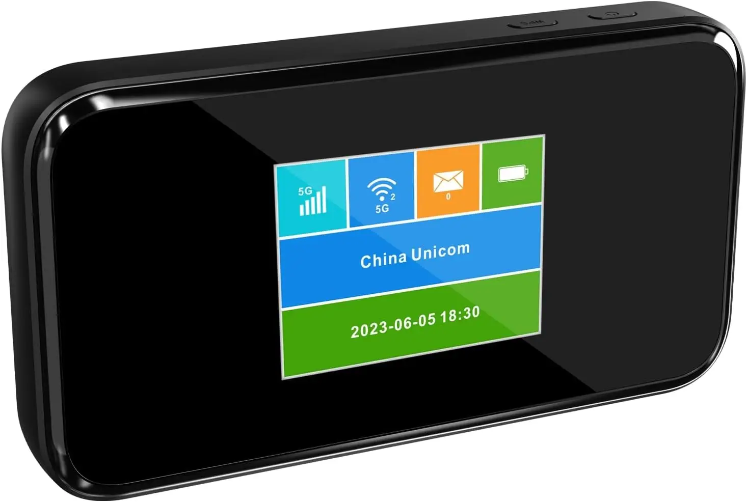 Porodo Portable MiFi 5G Wireless Router 5000mAh - Black - Image 6