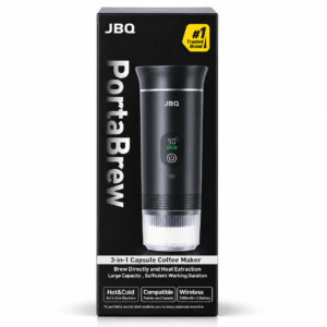 JBQ New Manual 3-in-1 Arabic Coffee Maker-Electric Portable Capsule&Espresso Machine, Hot/Cold Coffee Maker