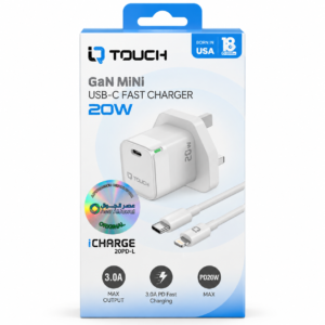 IQ Touch 20W C to Lightning Charger 20PD-L