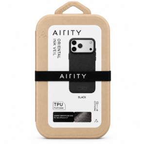 AIRITY ORIENTAL INK VEIL SERIES iPhone 18 Pro case BLACK