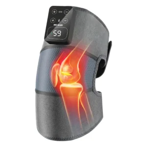 Green Lion 3 in 1 Cordless Knee Massager &amp; Heat Therapy - Black