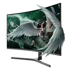 Green Lion Phantom 32" Gaming Monitor - Black