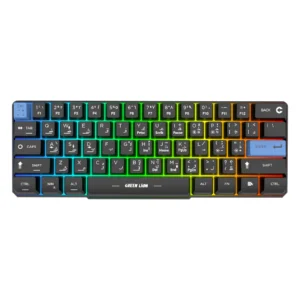 Green Lion GKM-60 Gaming Keyboard - Black