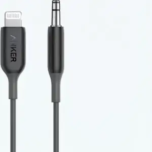 Anker A8194 Lightning to 3.5mm Aux Cord, iPhone Car Audio Cable (MFi Certified), 3ft/0.9m Braided for iPhone 14/13/12/11, iPad, iPod – Durable & Premium...