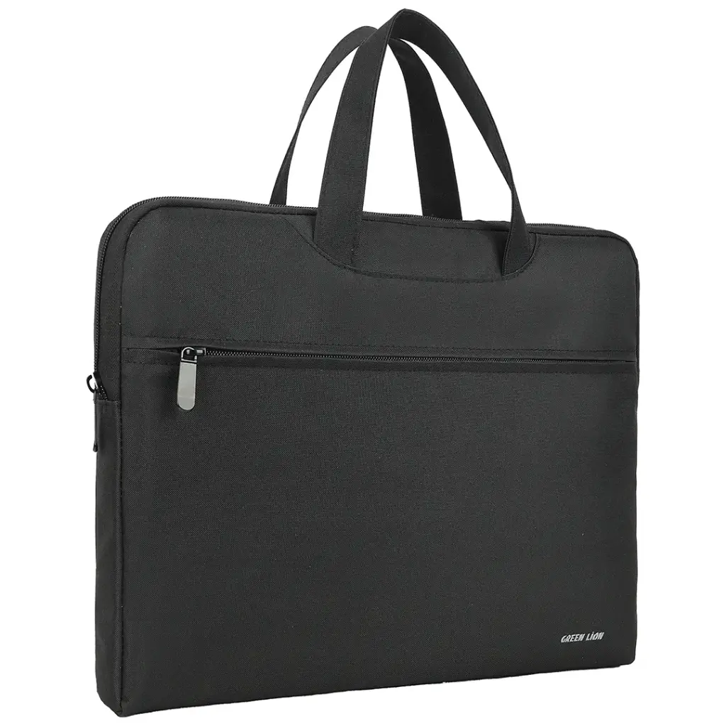 Green Lion Slim Guard 15.6" Laptop Sleeve Bag - Black