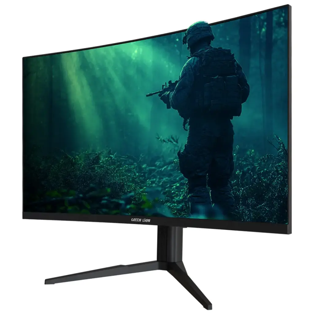 Green Lion Enigma 27" 240Hz Gaming Monitor - Black - Image 9
