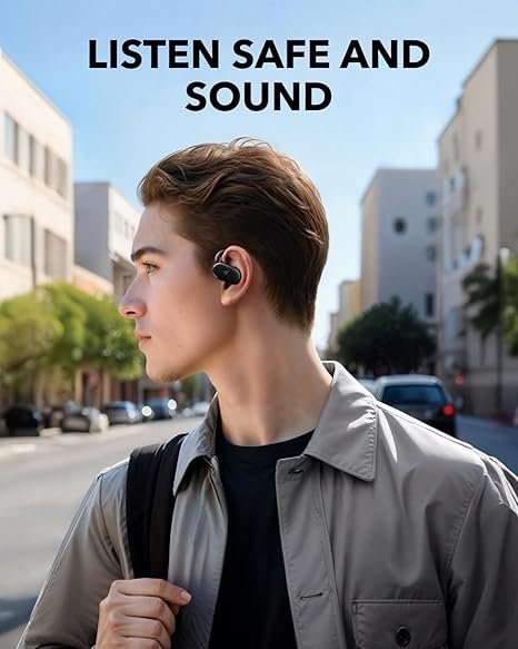 ANKER Anker Soundcore V20i Wireless Bluetooth Earbuds, Black – A3876H11 - Image 4