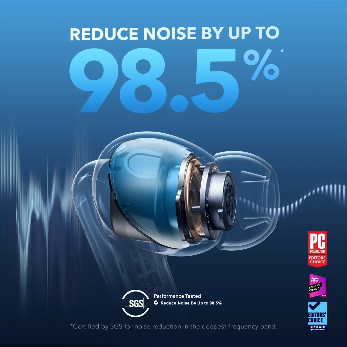 soundcore Liberty 4 NC | True-Wireless Noise Cancelling Earbuds - Image 3